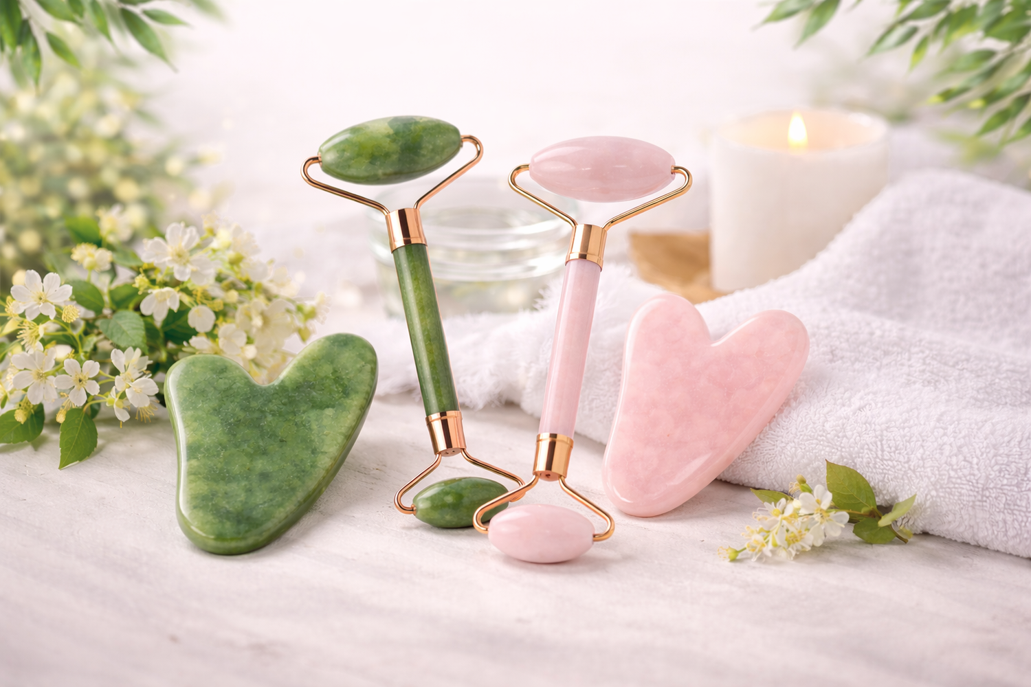 Entdecken Sie die Vorteile des Jade-Rollers für eine strahlende und gepflegte Haut